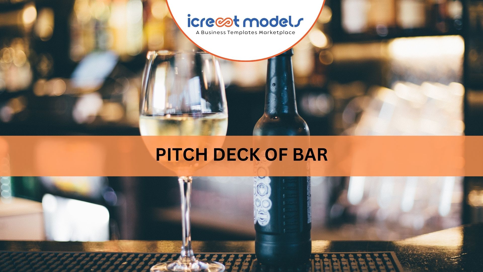 Pitch Deck of a Mobile App Aggregator for "Bars and Customers"