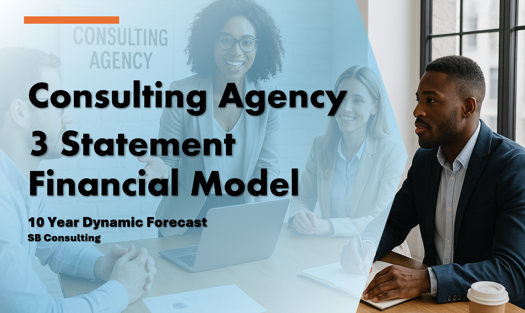 Consulting Agency 3 Statement Financial Model Template