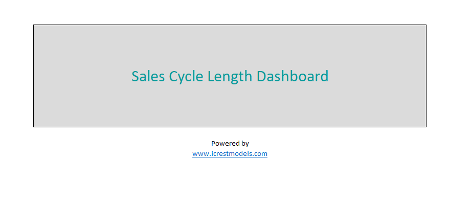 Dashboard For Sales Cycle Length