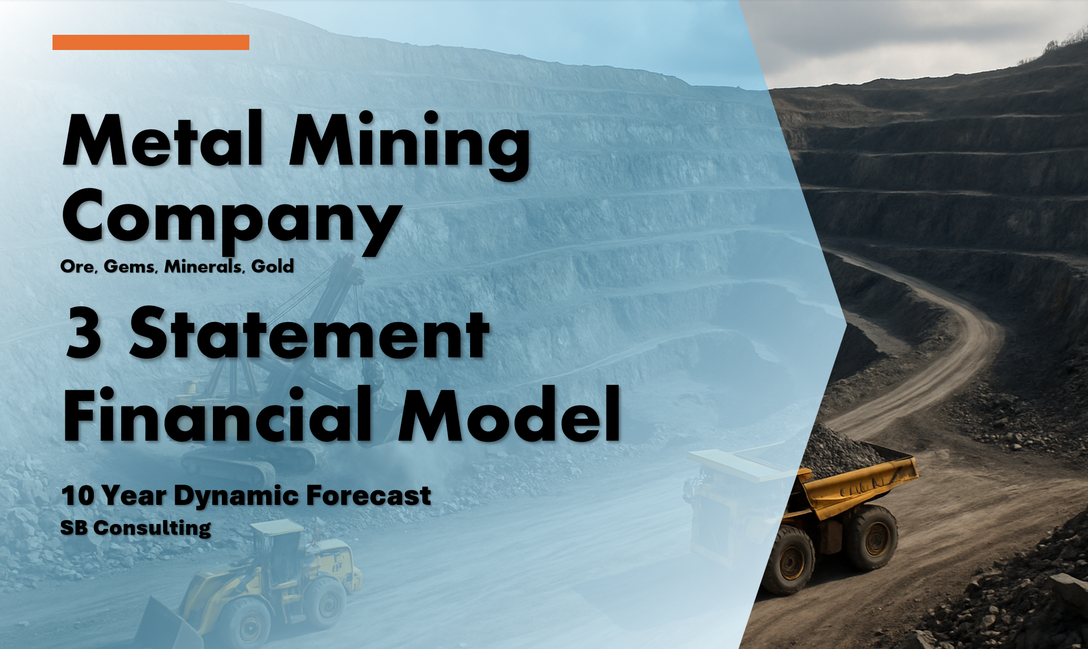Metal Mining Company 3 Statement Financial Model