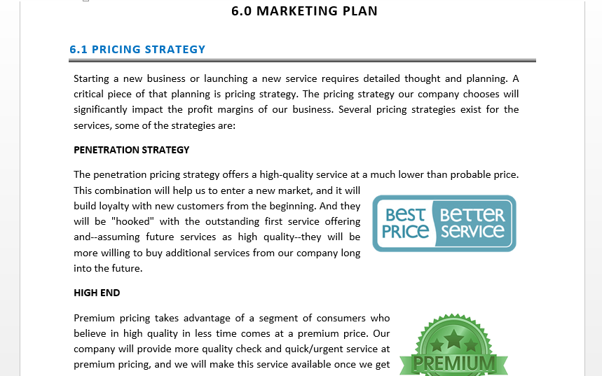 Business Plan For Laundry Business