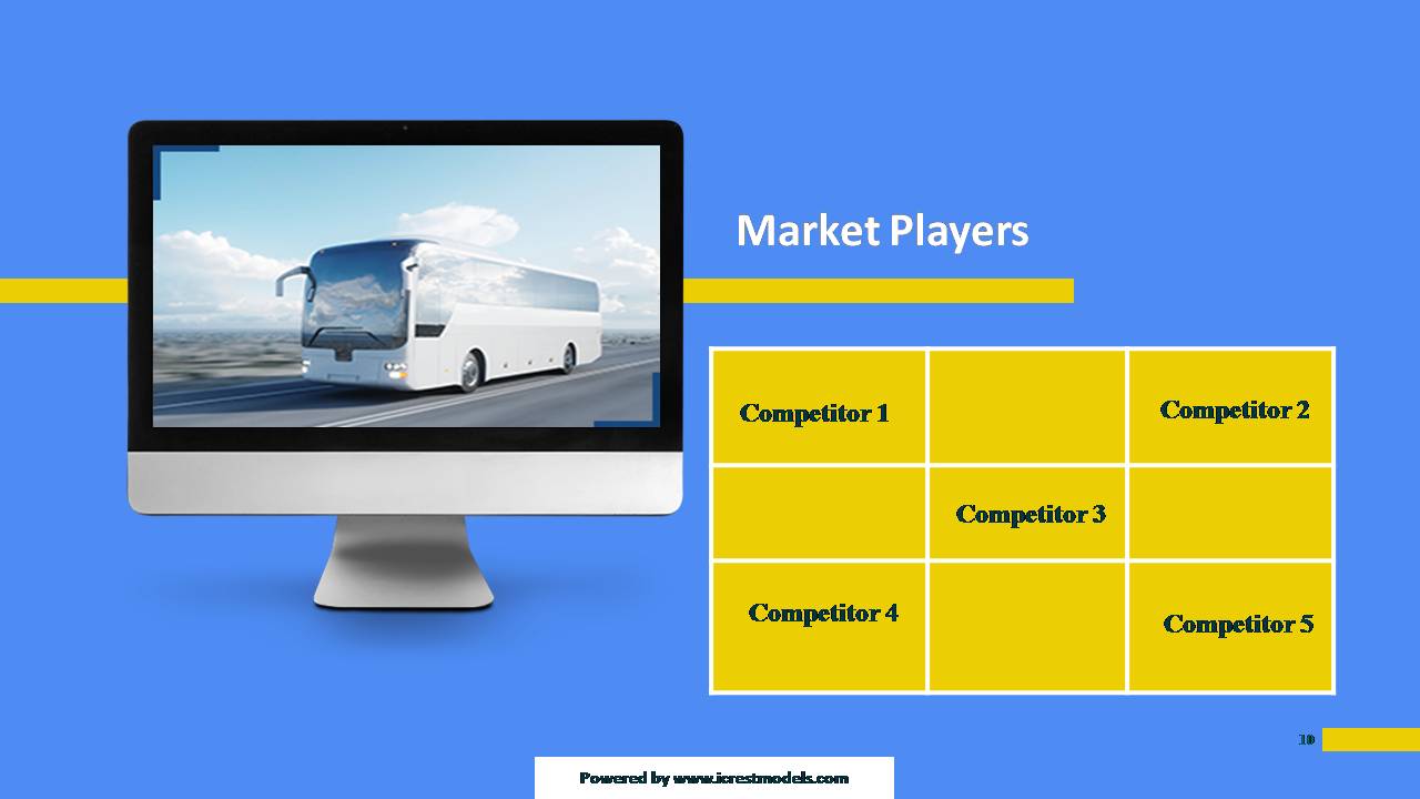 Pitch Deck of an Online Bus Booking Service