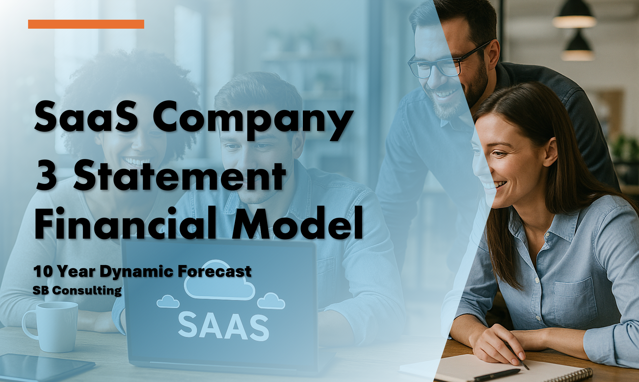 SaaS Company 3 Statement Financial Model
