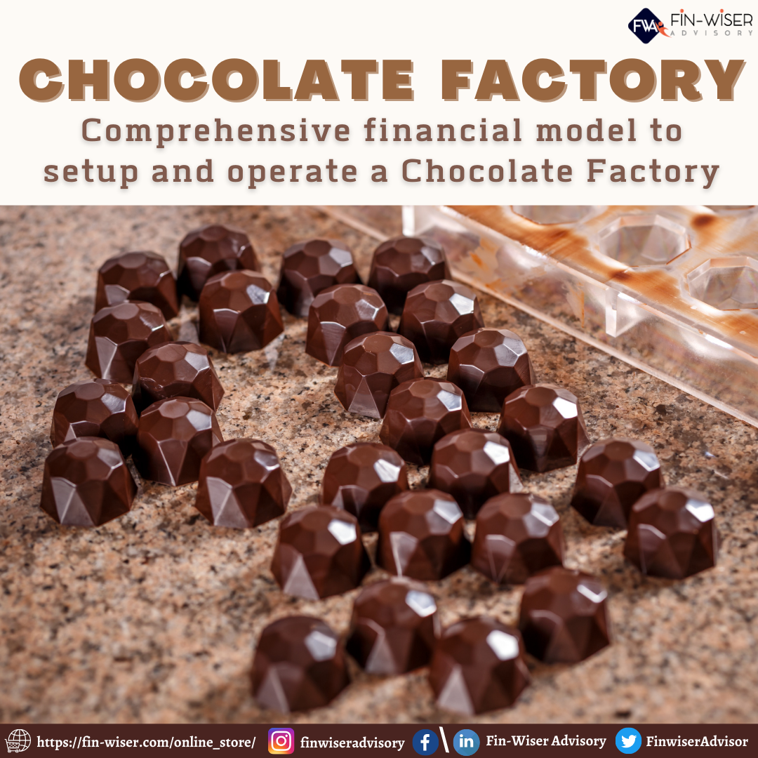 Chocolate Factory Business Plan Model with 3 Statements, Cash Waterfall & NPV/IRR Analysis