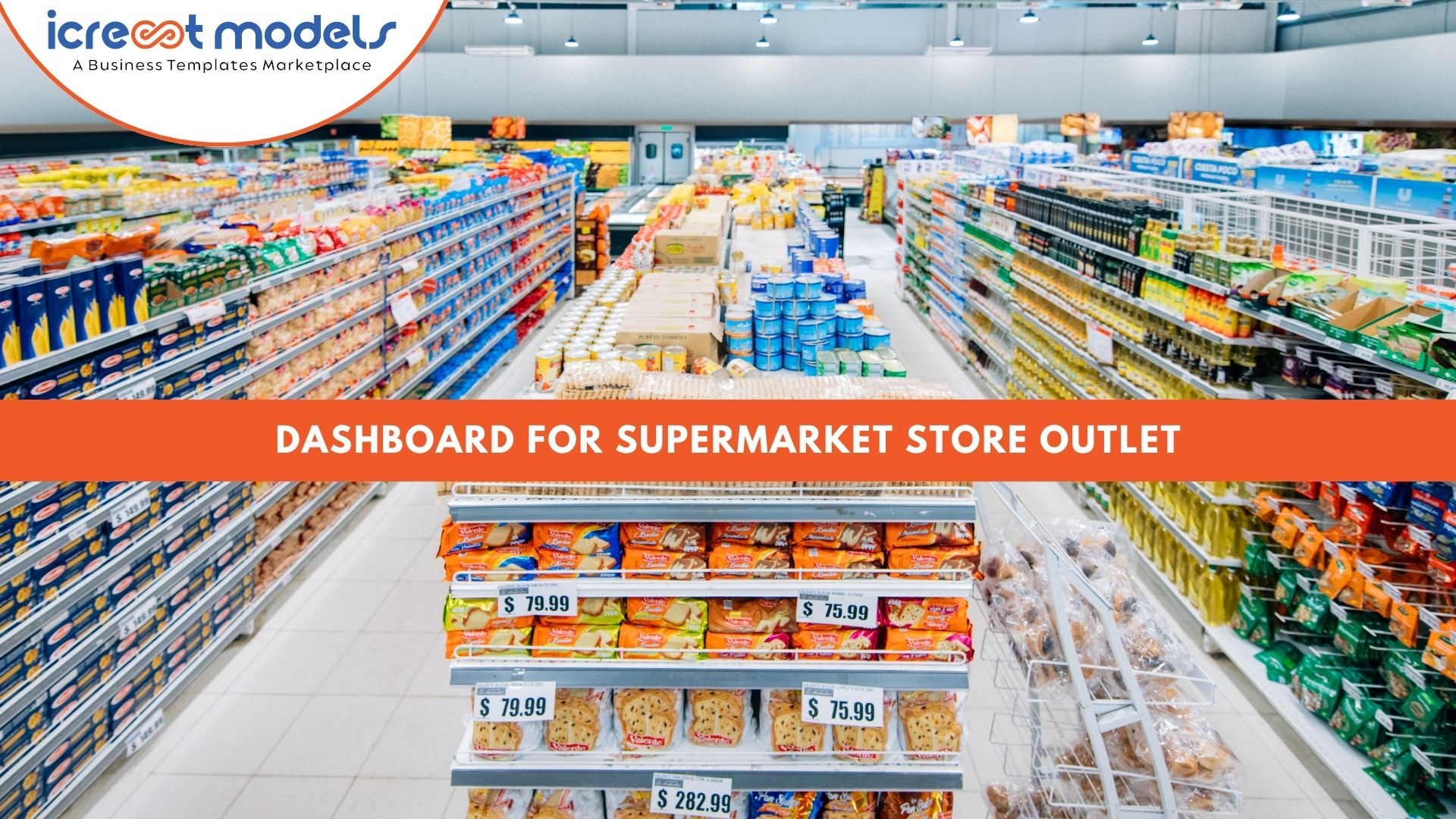 Dashboard For Supermarket Store Outlet