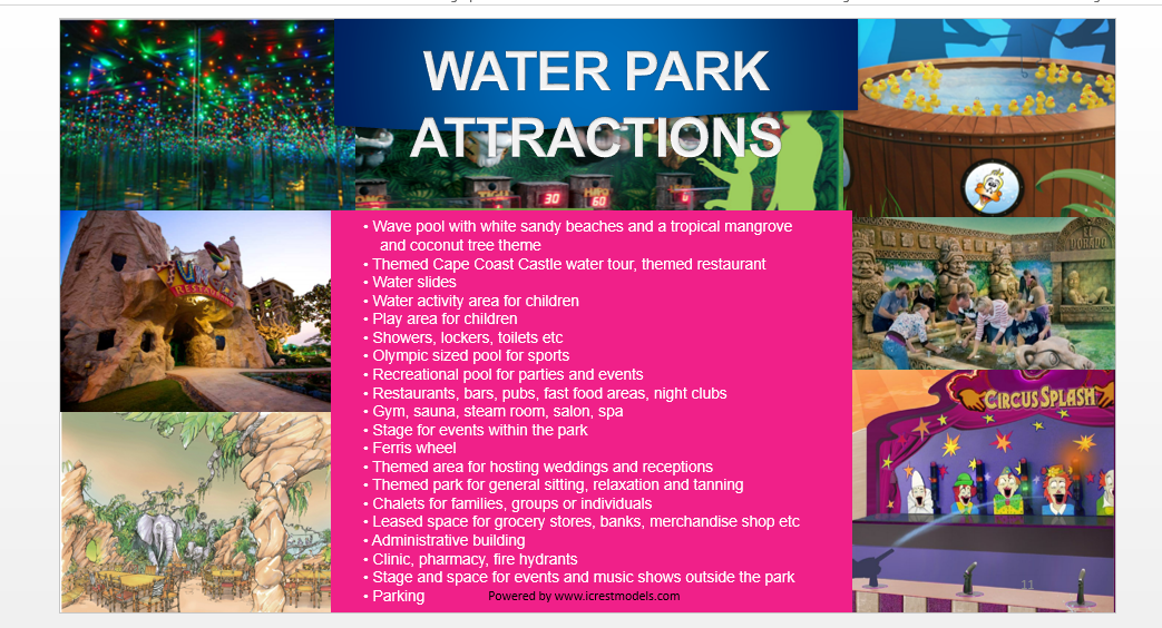 business plan for a water park