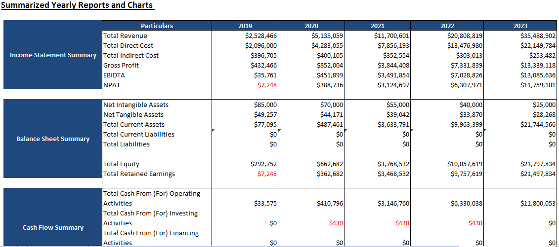 E Pharmacy Financial Plan Template| Pharmacy Business Plan | Icrest Models