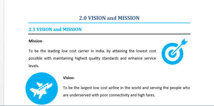 aviation industry business plan