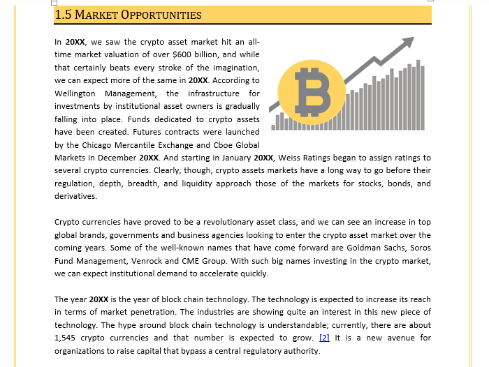 Cryptocurrency Business Plan Template | Crypto Exchange | Icrest Models